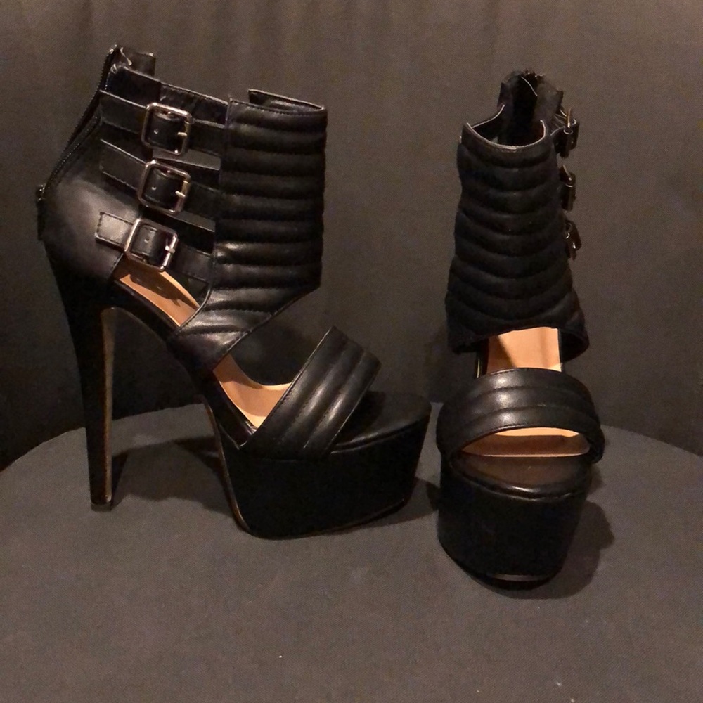 Black heels